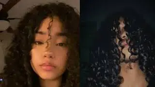 thick hair subliminal (desired curls)