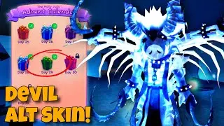 Новый скин Дьявола (Frostbite Matriarch) в Roblox Piggy!
