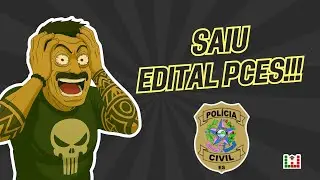 Saiu o edital PCES 2025 - novidades - concurso PCES saiu o edital - superior em curta dura&ccedil;&atilde;o aceito