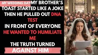 My Brother Gave Me a DNA Test at My Wedding Toast To Make Sure the Bride Is Really Family It Proved