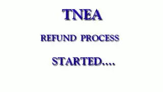 Taminadu engineering admissions refund process started|TNEA|TAMIL|TAMIL INFOTUBE