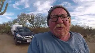 Made it to AZ - Camping in the desert in my Scamp