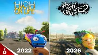 High on Life 2 vs. High on Life: Obsessive Comparison