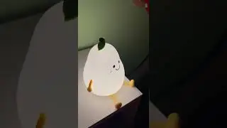 S&uuml;sses Nachtlicht f&uuml;r das Kinderzimmer! 🍐