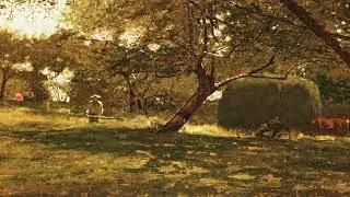 Harvest Scene by the American artist Winslow Homer | 4K Frame TV Art