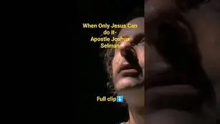 When Only Jesus can Help you #apostlejoshuaselman #koinoniaglobal #onlinesermon