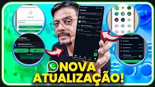 🔥Novo WhatsApp Premium veja o que muda nas cores e no visual!