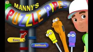 Handy Manny: Manny's Puzzle Pipes - Old Flash Games