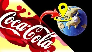 Amazing Places: Coca-Cola Logo on Google Maps and Google Earth