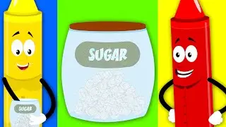 Johny Johny yes papa | nursery rhymes crayons | baby songs | kids rhymes