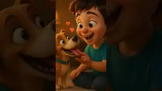 D for Dog 🐶 | Hindi Rhymes for Kids | Pixar-style 3D Cartoon | Preschool Learning Poem