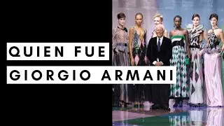 Quién fue Giorgio Armani | #StoryTimeFashionEdition