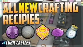 Cubic Castles | NEW UPDATE! How to craft bombs, parkour items and CRUSHED ARTIFACTS!