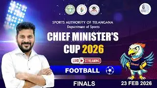 2nd Edition CM's CUP - 2025 | #Finals | #Football |  Rural to Global | Crafting Champions Telangana