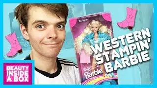 Western Stampin' Barbie (1993) - Doll Review - Beauty Inside A Box
