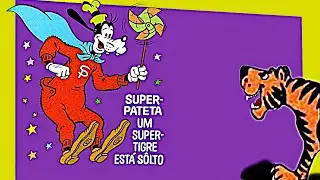 SUPER PATETA - Um Super Tigre Esta Solto | Quadrinhos Disney | Gibi Da Disney | Desenho