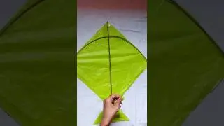 How to make kite from plastic bag 🪁 #shorts #trending #youtube
