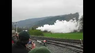 A Cavalcade of Steam Locomotives at the Llangollen Railway April 2012
