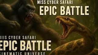 King Kong vs Anaconda &mdash; Will Kong Save the Girl? | Cinematic CGI #KingKong #aivideo #EpicBattle