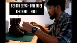 Easy way to clean and care for leather shoes and outdoor shoes - Cara Merawat Sepatu Gunung Kulit