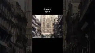 #brussels #history #colourisedhistory #fyp #foryoupage #belgium #travel #city #adventure #europe &copy;R