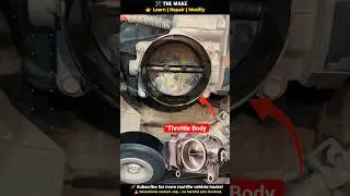 How to Clean Throttle Body for Smooth Engine Performance! 🚗✨ #CarTips #ThrottleBody #CarMaintenance