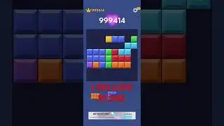 1 MILLION SCORE on BLOCK BLAST #blockblast