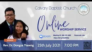 Rev. Dr. Dongza Thawng - Midihtatte Lampi chu a tang sem sem diing hi