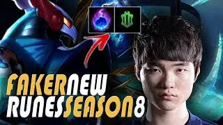 Season 8 New Runes - SKT Faker Azir Mid