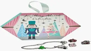 24 DAYS CHARM BRACELET ADVENT CALENDAR WITH 24 INTERCHAGEABLE CHARMS TO ADD FOR EACH DAY #CHRISTMAS
