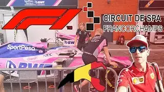 Real Life Racing Vlog || Formula One || Live in Spa Francorchamps
