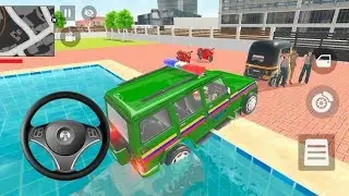 Car Bike Game: Franklin ordered an Indian Tractor and drives a new Indian Police SUV in the game