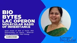 Lac operon | Molecular Basis of Inheritance | Bio Bytes : Quick Revision Lac operon