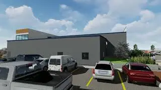 Church 3D model of architecture developed by ACCINM