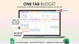 ONE TAB MONTHLY TUTORIAL