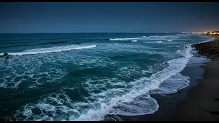 Deep Night Ocean Waves Sound to Calm Your Mind, Reduce Stress, and Sleep More Peacefully