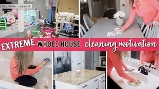 EXTREME WHOLE HOUSE CLEAN WITH ME 2019 | ULTIMATE CLEAN WITH ME 2019 | CLEANING MOTIVATION 💪🏻