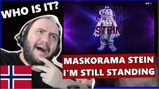 Maskorama 2024 Stein Sings Im Still Standing By Elton John Masked Singer Norway 🇳🇴 Nordic REACTION