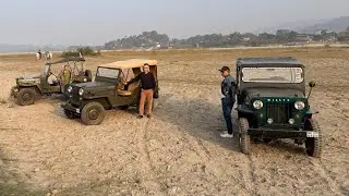 Jeep Drive on Sand: Sunset at Chandrapur banks of Brahmaputra #Jeep #jeep life#offroad  