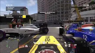 F1 Game de PC S2 Monaco Startcrash