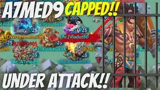 Lords Mobile - A7med9's is Capped and they Tried to BURN him
