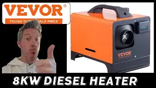 Vevor Air Diesel heater 8KW standkachel review