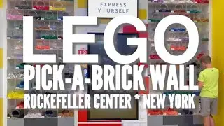 LEGO Rockefeller Center Pick-A-Brick Wall as of Aug. 29, 2022 + Bonus LEGO Castle Clip