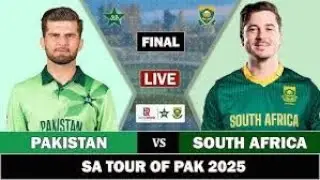 PAKISTAN vs SOUTH AFRICA 3rd ODI LIVE COMMENTARY | PAK vs SA LIVE CRICKET MATCH TODAY