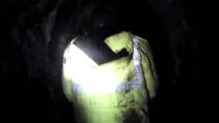 Discovery of an old iron mine adit at Maughold, Isle of Man.