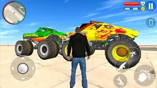 Ultimate Open World Adventure Monster Truck Helicopter Flying Bike Driving - Android Gameplay.