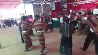 Traditional Tiger Dance in Mara Land, Lailenpi, Matupi, Myanmar.