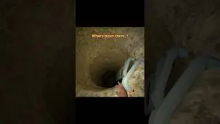 What's down there? The Hole Never Ends #vrgaming #funny #theholeneverends #memes #quest #fypシ