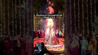 From dhol beats to bonfire warmth, tonight felt just like home. Happy Lohri everyone! #happylohri