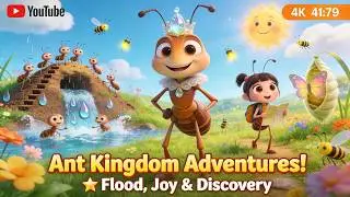 🐜 The Ant Kingdom Adventure | Kids Moral Story | Kids Cartoon Story | Moral Tales for Kids